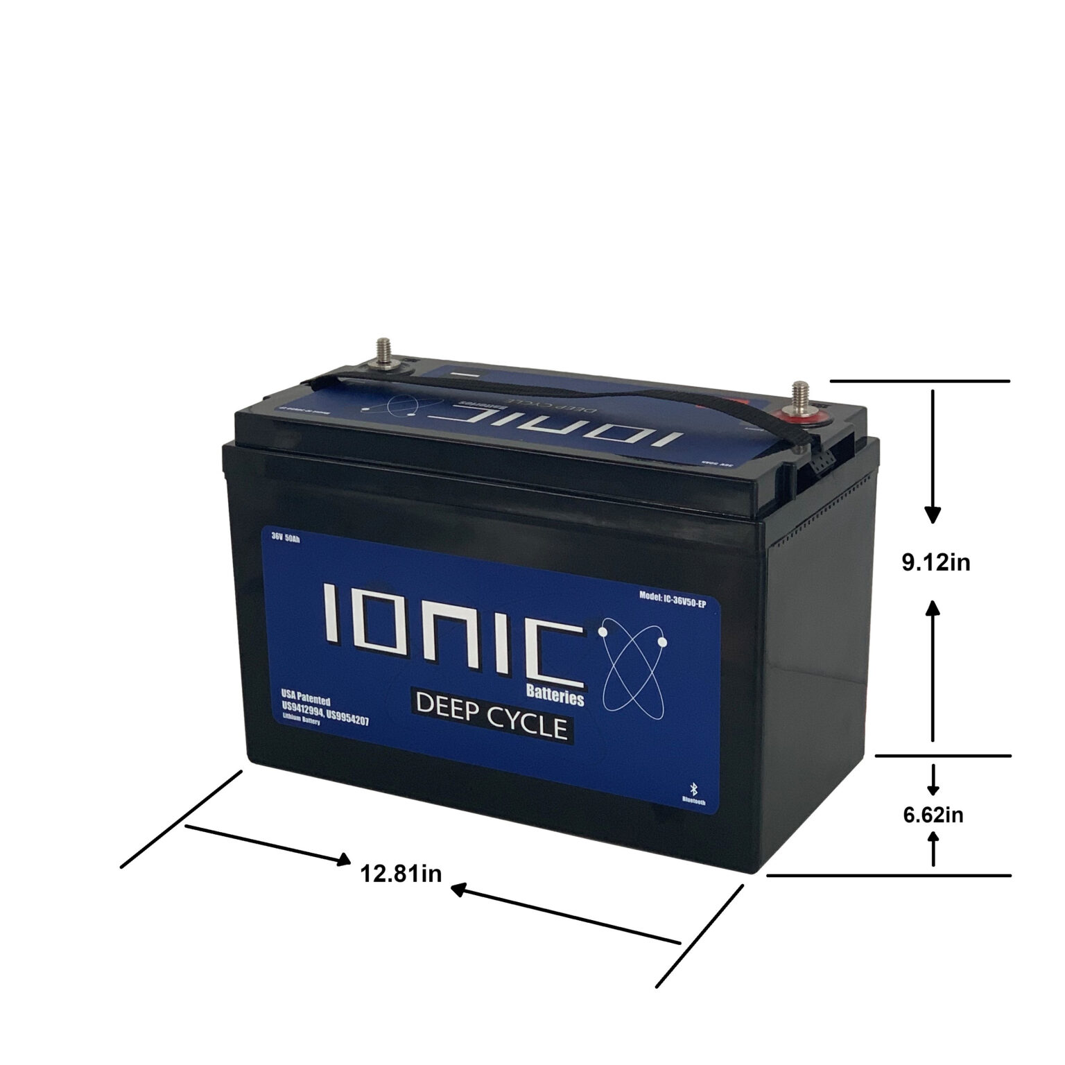 Ionic 36 Volt 50Ah Lithium Ion Battery Sartin Marine