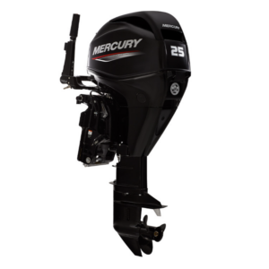 Mercury 25hp EFI Outboard | Tiller, Electric Start, 20" Shaft | 25ELHPT
